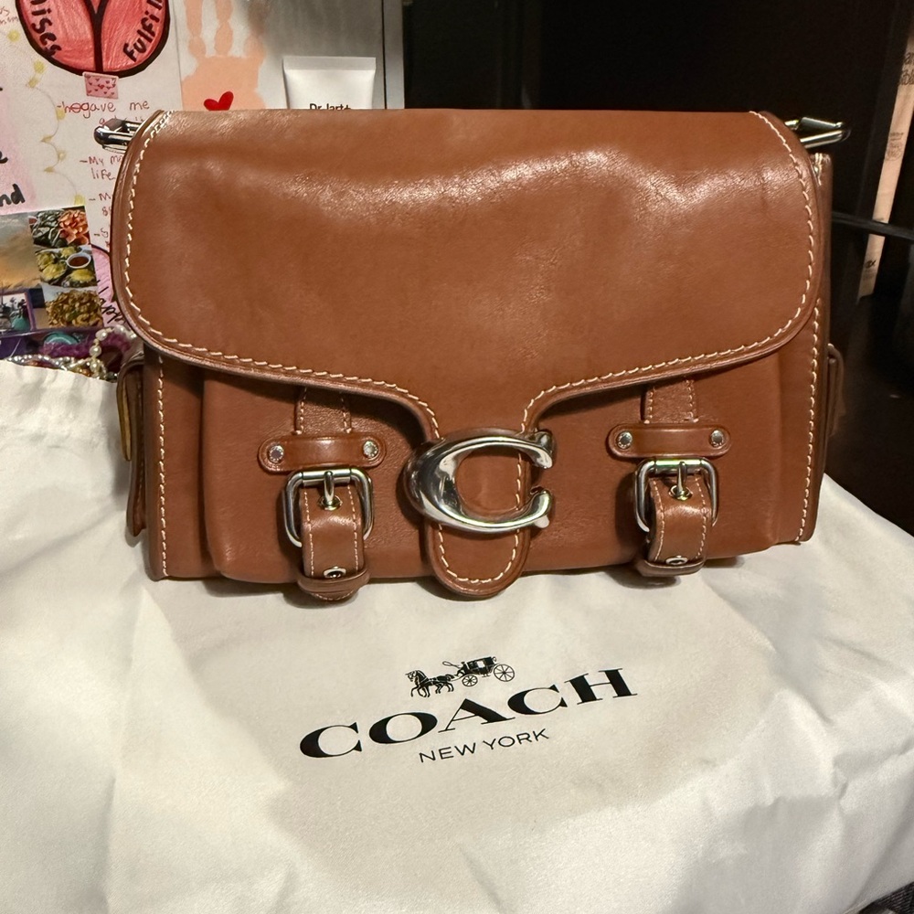 Coach Western Tabby Leather Bag